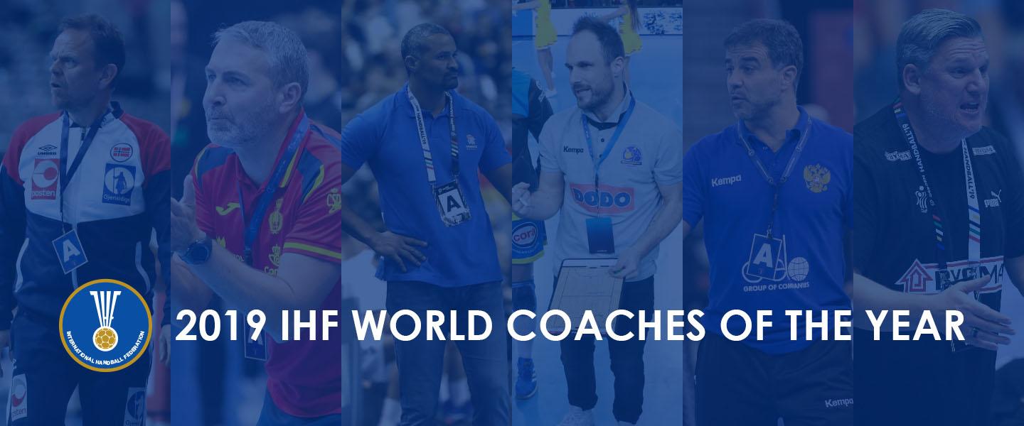 IHF Presenting the 2019 IHF World Coaches of the Year nominees
